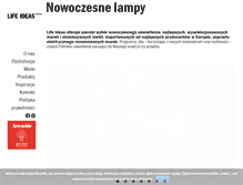 Tablet Screenshot of lifeideas.pl